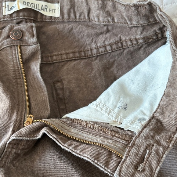 Lee Men's Brown Jeans - Picture 5 of 10